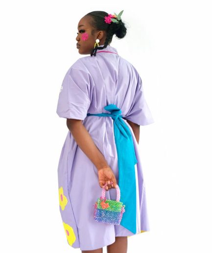 Lavender Butterfly kimono