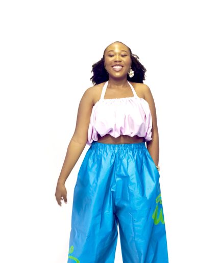 Oversized Teal pants