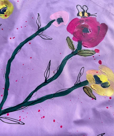 Lavender Shift Dress