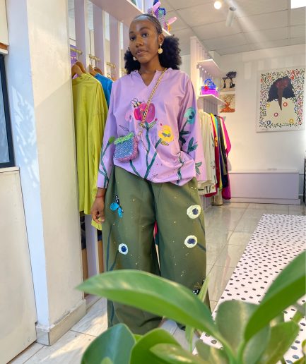 Lavender Shift Dress