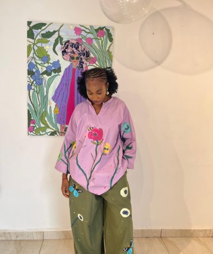 Lavender Shift Dress