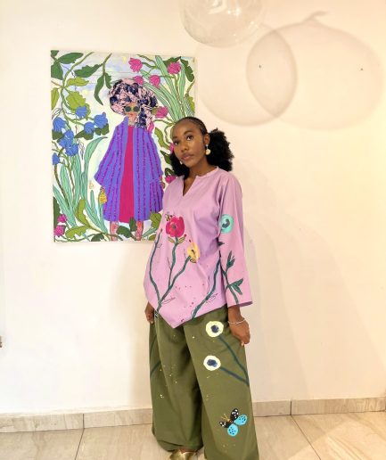 Lavender Shift Dress