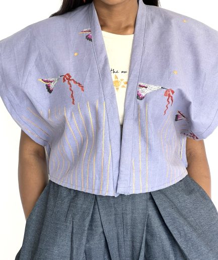 Cropped Denim Jacket